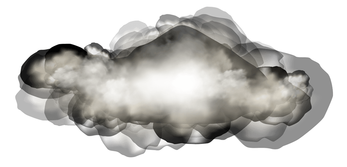 Decorative cloud