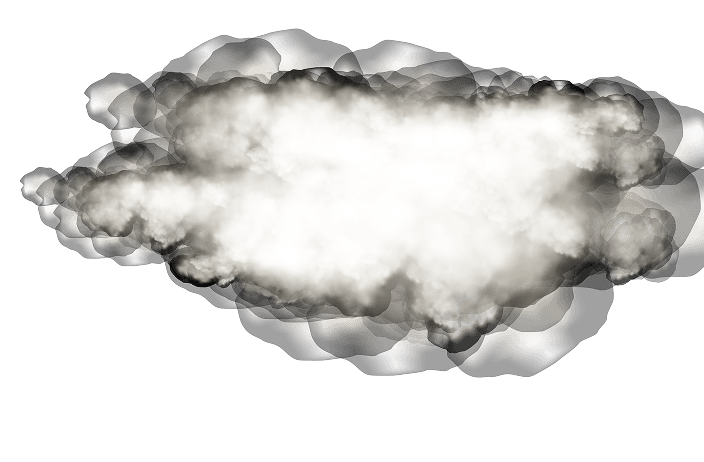 Decorative cloud